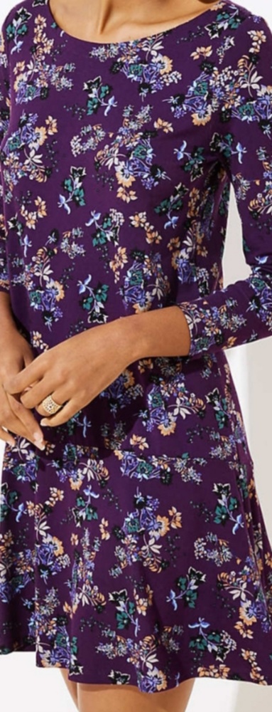 LOFT Primrose flippy Dress